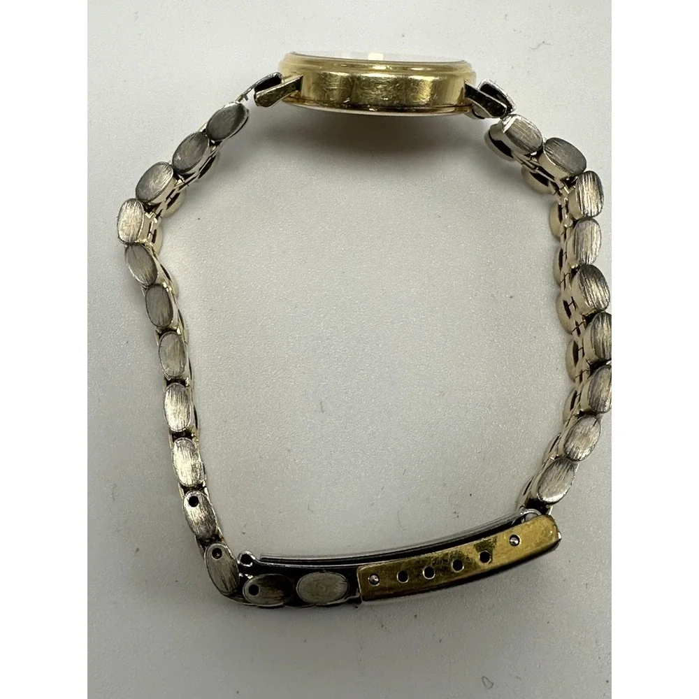 Hamilton Ladies Watch President's Club New‎ Battery Gold Plated 24MM 6.75